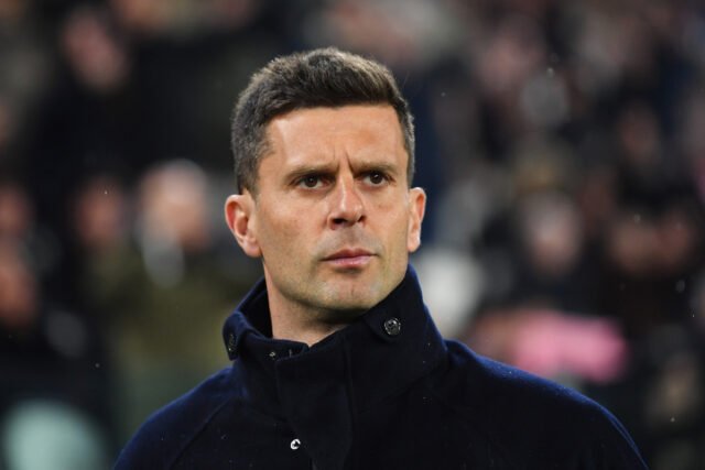 Thiago Motta looking on