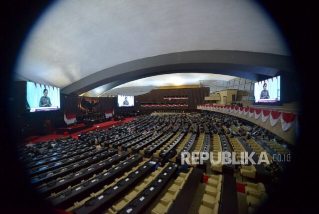 ILUSTRASI Gedung DPR